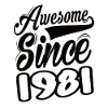 Awesome Since 1981