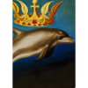 Delfin mit Krone