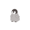 Tiermotiv Pinguin