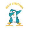 Tiermotiv Pinguin