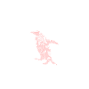 Tiermotiv Pinguin
