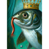 Fisch mit Krone