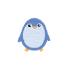 Tiermotiv Pinguin