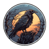 Munin Raven Viking