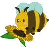 motif abeille 4