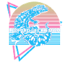 Leopard Gecko Mama Retro