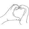 Hand mit Pfote
