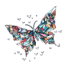 Origami Papillon Art Japonais