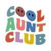 Cool Aunt Club Roligt leende Färgglad Cool Aunt Club