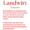 Landwirt Definition