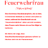 Feuerwehrfrau Definition