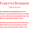 Feuerwehrmann Definition