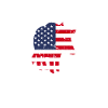 Patriotisches Wildschweinjagd-design Für Die
