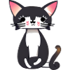 japan kawaii art cat
