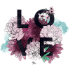 Love and Flowers in Pink