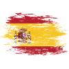Spain flag used