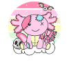 Kawaii Gothique Axolotl Pastel Goth