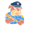 Dog Policeman Officer