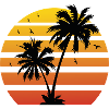 Retro Palm | Summer | Holiday