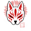 Kitsune Spirit-Japanese Fox Mask Design