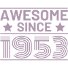 Awesomne since 1953 Retro