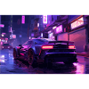 Auto Neon Stadt