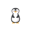 Tiermotiv Pinguin