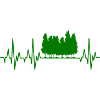 Arbre forestier Heartbeat