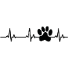 Pfote Herzschlag