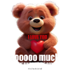 TEDDY AMOUREUX DE CŒUR