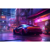 Auto Neon Stadt
