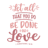 Love in Action - Christian Quote
