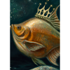 Fisch mit Krone