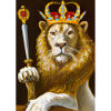 Löwe mit Krone