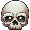Skull Prankster: Cartoon Skull