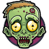 Nettoyage effrayant: zombie mignon