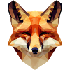 Intriguing Polygon Fox - Moderne