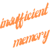 Insufficient memory