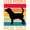 Less people more dogs