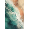 Strand Sommer Aquarell