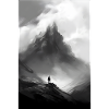 Mountain Landscape Abstract