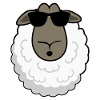 Sheep with sunglasses Sheep sheep