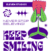 Keep Smiling Backprint