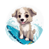 Surfing Animals, sweet dogs