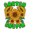 Garten Chefin Sonnenblumen Gartenfreundin
