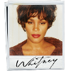Whitney Houston retro foto og navn