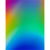 Sommer mit Regenbogenfarben