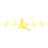 Banana lover's heartbeat