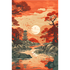 Japanische Landschaft