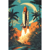 Astronaute de fusée Espace